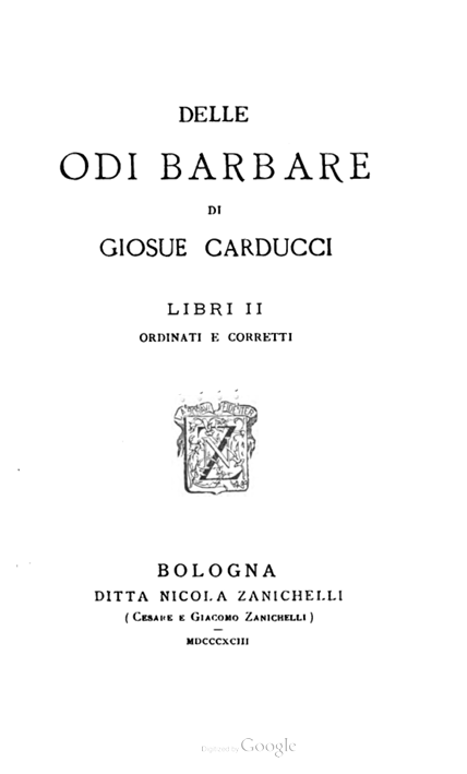 Carducci e la Via Appia