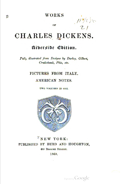 Charles Dickens e la Via Appia