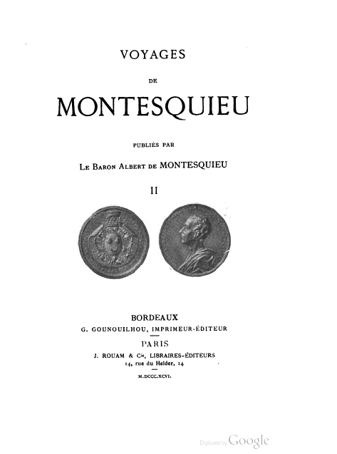 Montesquieu e la Via Appia